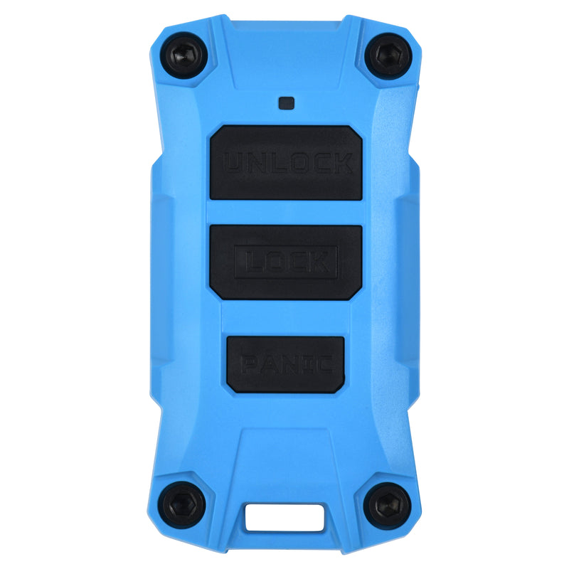 Chief Blue Injection Key Fob - 2018+ Wrangler JL / Gladiator JT