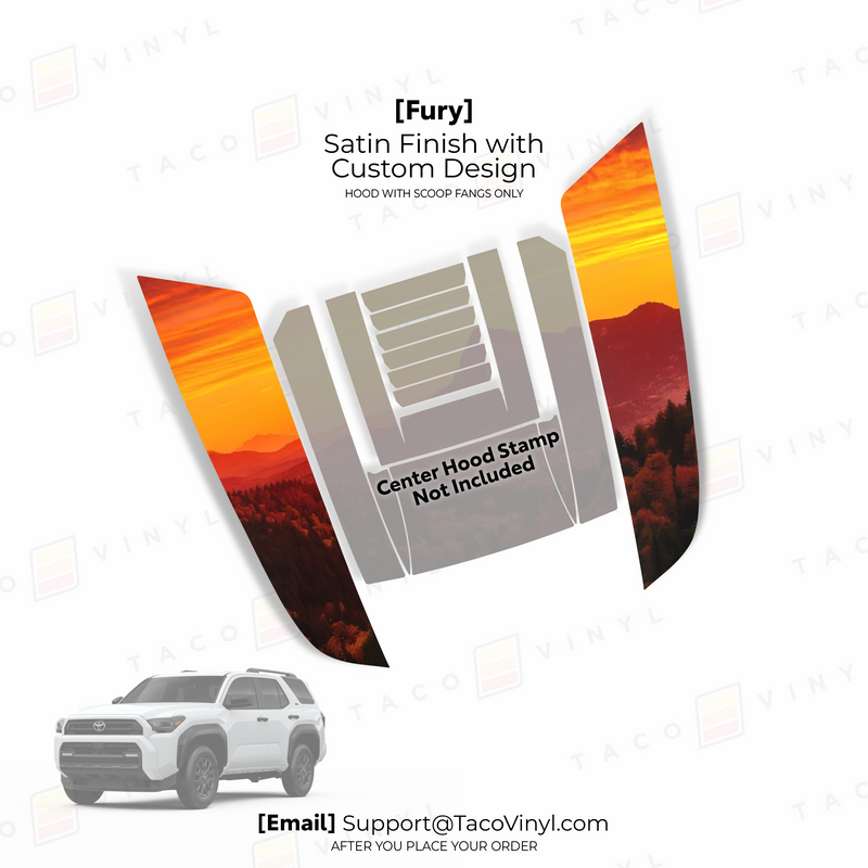 Fury Hood Fangs - 2025+ 4Runner