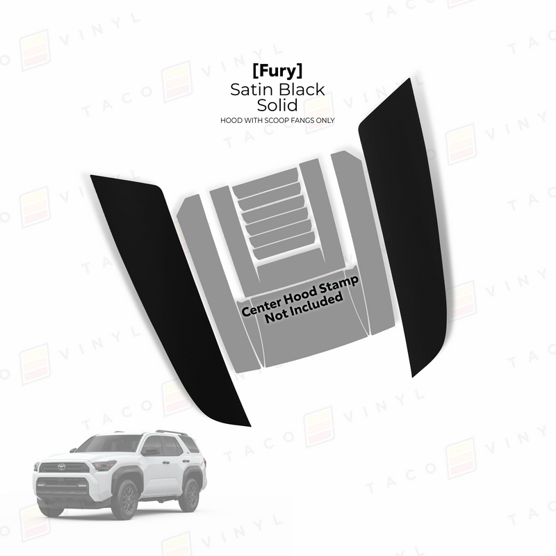 Fury Hood Fangs - 2025+ 4Runner