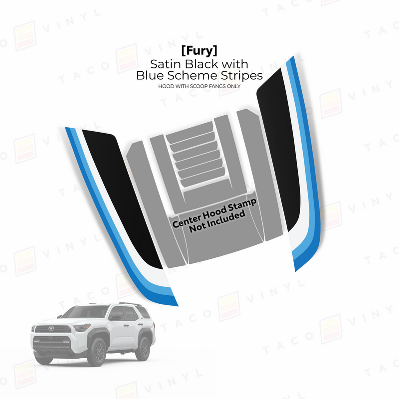 Fury Hood Fangs - 2025+ 4Runner