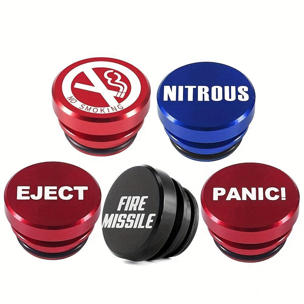 Car Cigarette Button Joke Eject Fire Missile Nitrous No Smoking