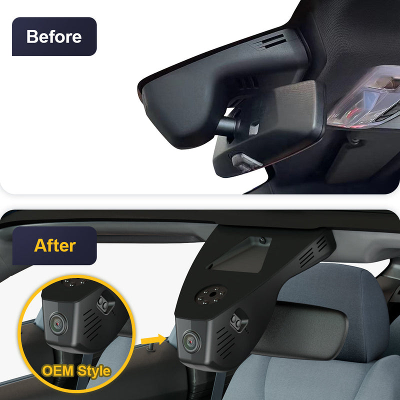 FitCamX Hidden Dashcam for Toyota GR Supra (2020–2026) — OE Style