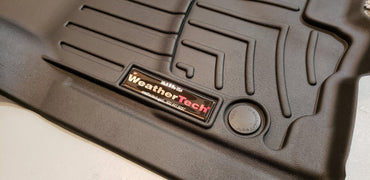 2x Domed Acura Emblem Inserts for Weathertech Floor Mats - StickerFab