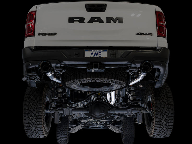 AWE Tuning Dual Rear Exit Catback Exhaust - 2025+ RAM 1500 RHO