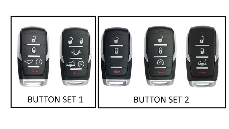 Black Injection Key Fob - 2019+ Ram