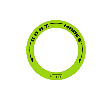 Drive Mode to GOAT Mode Dial Ring Overlay - 2024+ Ranger