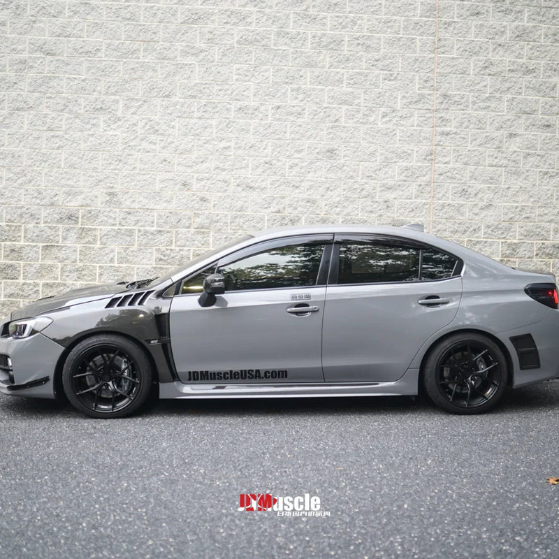 JDMuscle OE Style Rain Guards / Window Visors - 2015-2021 WRX / STI