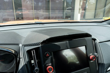 3D Carbon Center Hood Overlay Kit - 2022+ Subaru WRX - StickerFab