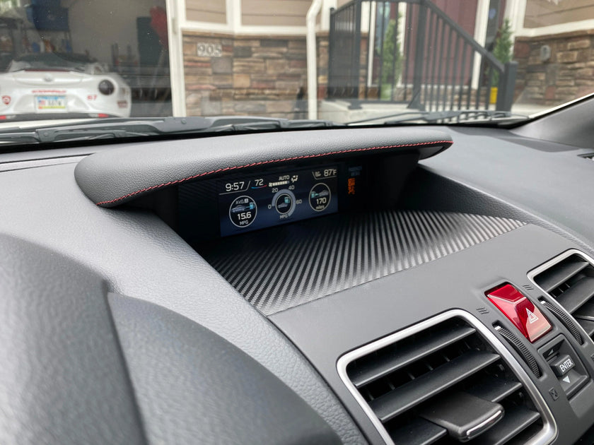 3D Carbon Center Instrument Panel Dash Trim - 2015-2021 WRX / STI ...