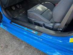 3D Carbon Door Sill Overlay Part 2 (Upper) - 2022 BRZ / GR86 - StickerFab