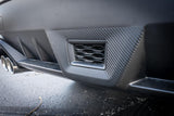 3D Carbon F1 Rear Fog Trim Overlay - 2022+ Subaru WRX - StickerFab