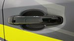 3D Carbon Fiber Vinyl Door Cup Protectors - 2015-2020 Subaru WRX / STI - StickerFab