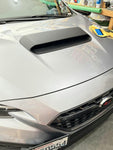 3D Carbon Hood Scoop Overlay - 2022+ Subaru WRX - StickerFab