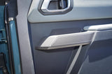 3D Carbon Inner Door Protectors (Behind Handles) - 2021+ Bronco 4 Door - StickerFab