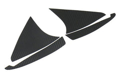 3D Carbon Inner Door Window Triangle Trim Overlays - 2020+ Supra - StickerFab