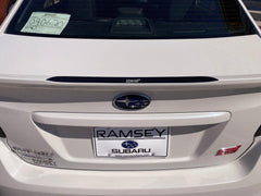 3D Carbon Low Profile OEM Spoiler Protector Accent with Logo - 2015-2021 WRX / STI - StickerFab
