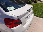 3D Carbon Low Profile OEM Spoiler Protector Accent with Logo - 2015-2021 WRX / STI - StickerFab