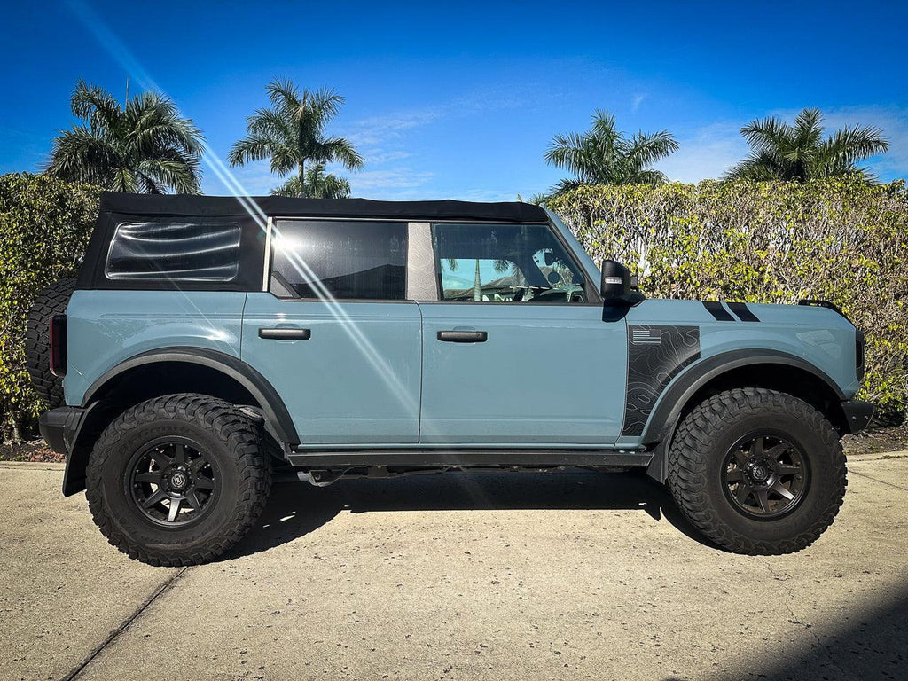 2021+ Bronco 3D Carbon Rear Window Triangle Overlay - 4 Door – StickerFab