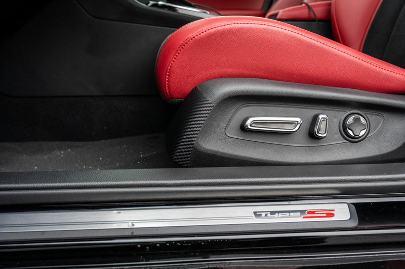 3D Carbon Seat Trim Scuff Guard - 2023+ Integra - StickerFab
