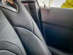 3D Carbon Seatbelt Buckle Panel Scuff Guard - 2020+ Supra - StickerFab