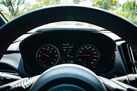 3D Carbon Speedometer Cluster Overlay - 2022+ Subaru WRX - StickerFab
