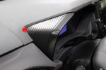 3D Carbon Speedometer Outer Trim Overlays (Rear) - 2022+ WRX - StickerFab