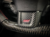3D Carbon STI V2 Steering Wheel Lower Overlay - 2015-2021 STI - StickerFab