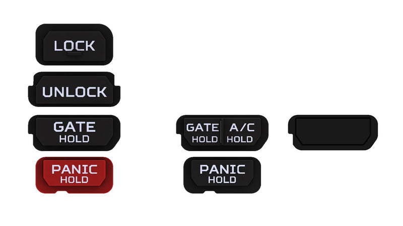 Black Injection Key Fob - 2024+ Land Cruiser / Tacoma / 2025+ 4Runner