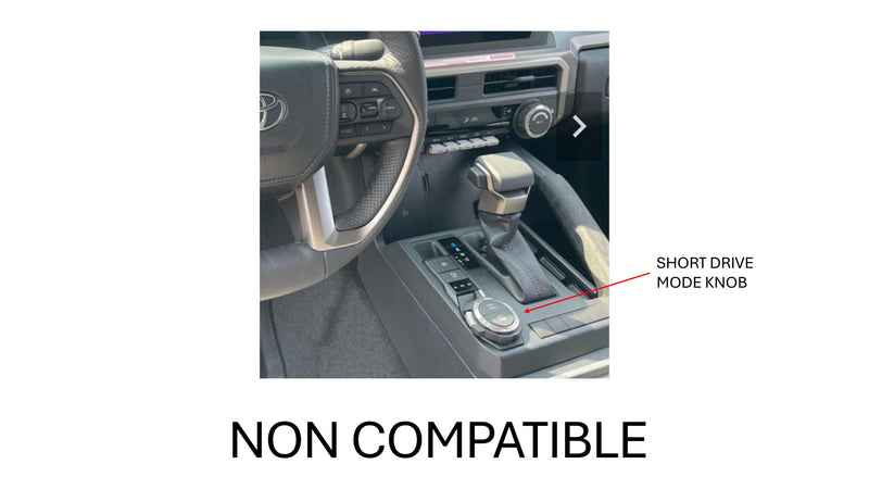 V2 14" Radio Knob + Drive Mode Knob + Climate Knobs - 2024+ Tacoma / 2025+ 4Runner