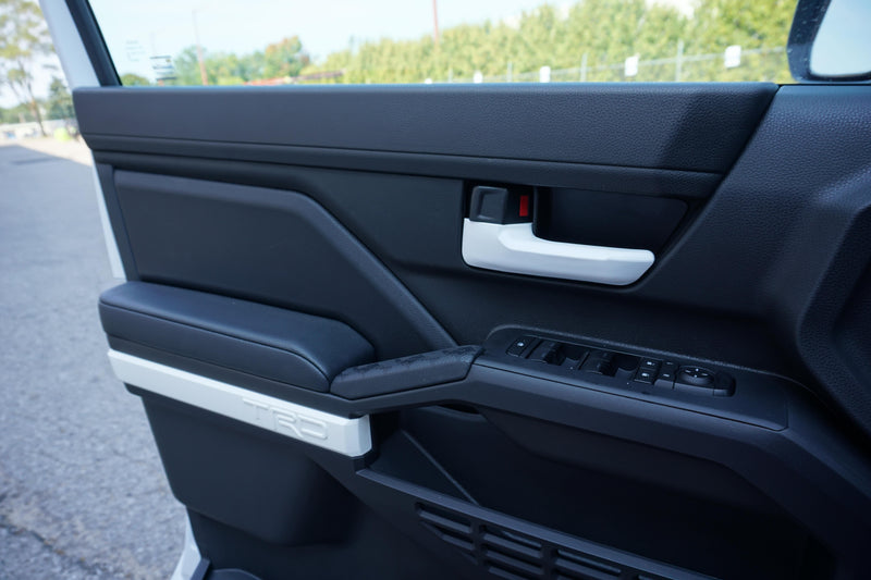 Whte Door Handle Covers - 2022+ Tundra / 2024+ Tacoma / 2025+ 4Runner