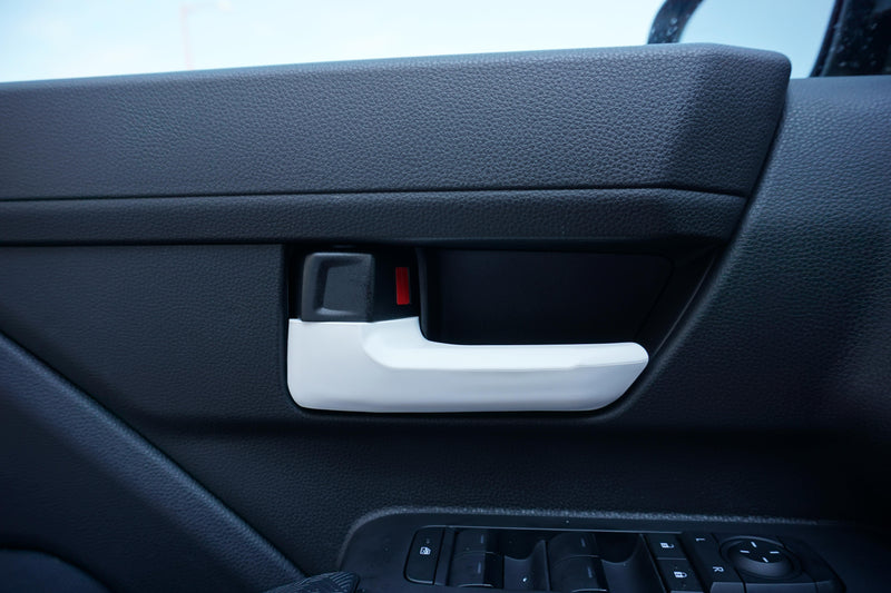 Whte Door Handle Covers - 2022+ Tundra / 2024+ Tacoma / 2025+ 4Runner