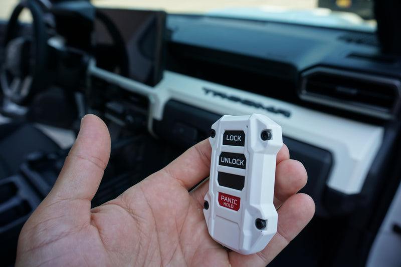White Injection Key Fob - 2024+ Land Cruiser / Tacoma / 2025+ 4Runner