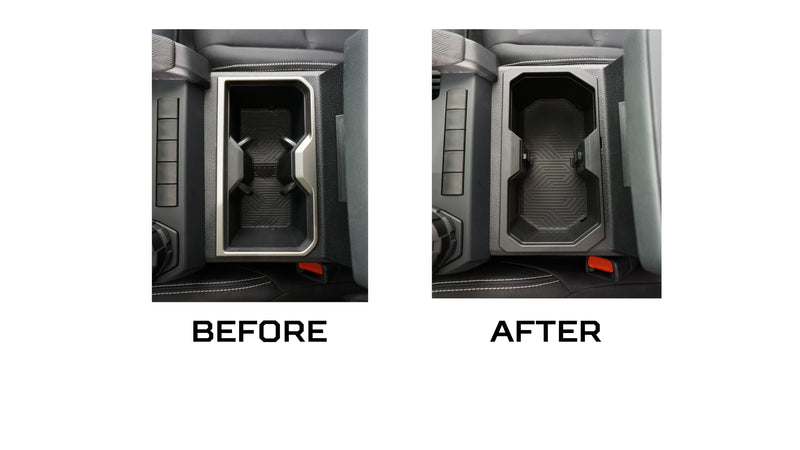 AJT Black Oversize Cup Holder - 2024+ Tacoma