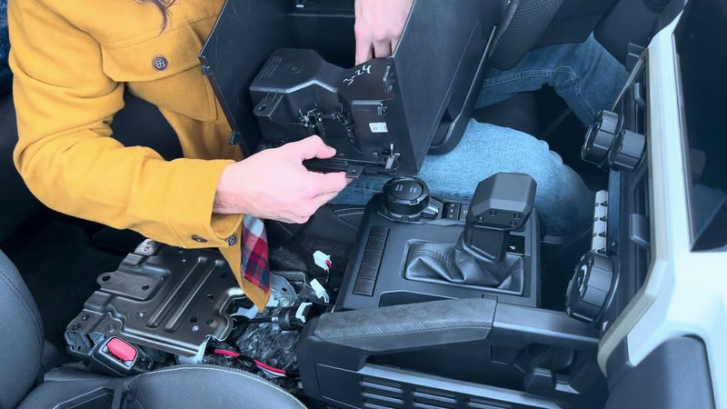 AJT Black Oversize Cup Holder - 2024+ Tacoma