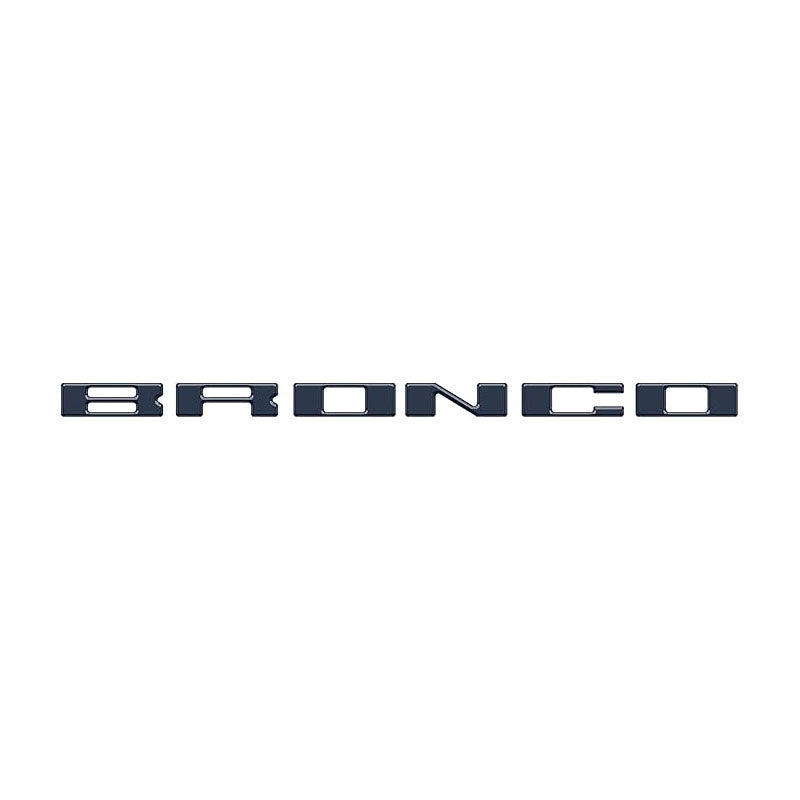 BRONCO Dash Letter Inserts - 2021+ Bronco