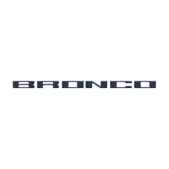 BRONCO Dash Letter Inserts - 2021+ Bronco