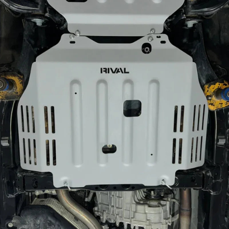 Rival Aluminum Transmission Catalytic Converter Skid Plate - 2025+ 4Runner (Gas Only) / 2024+ GX 550