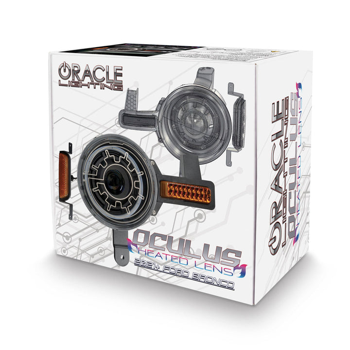Oracle Oculus Bi-LED Projector Headlights w/ Heated Lenses - 2021+ Bronco