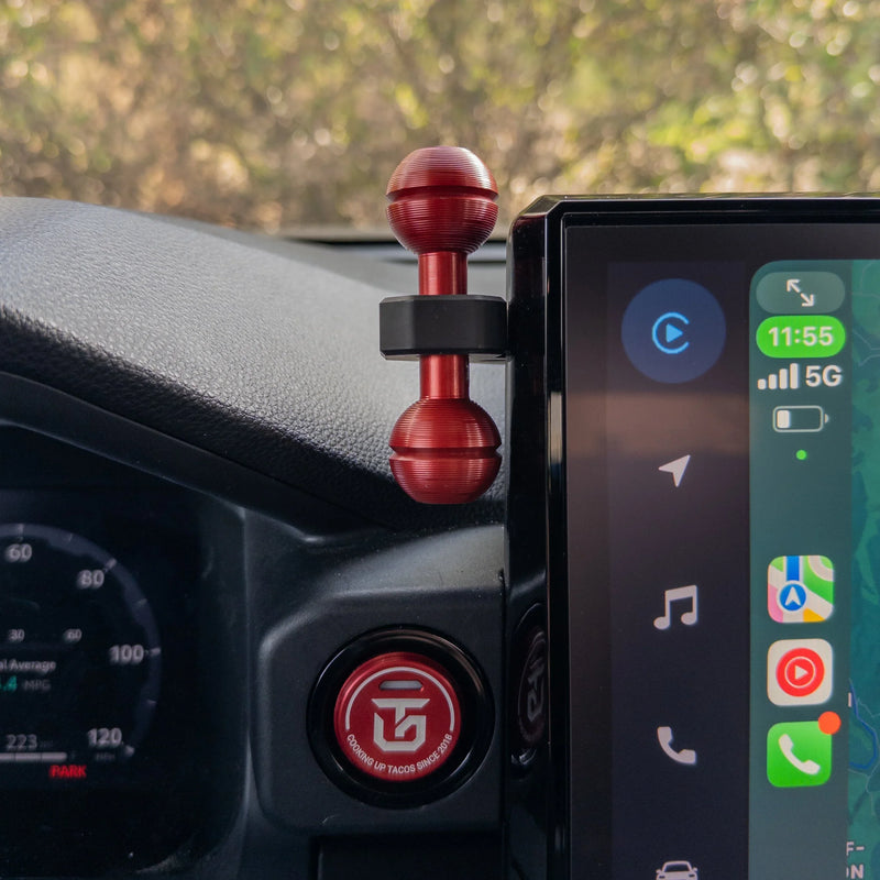 Billet Aluminum 14" Dashtop Multi Mount (DMM) - 2024+ Tacoma / 2025+ 4Runner