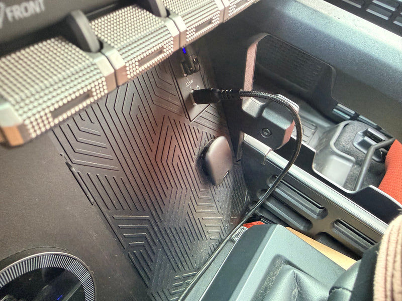 65W USB C Flush Mount Cigarette Adapter