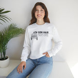 6th Gen Hair Don't Care Sweatshirt - StickerFab