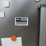 6th Gen Thin Blue Line American Flag Magnet - StickerFab