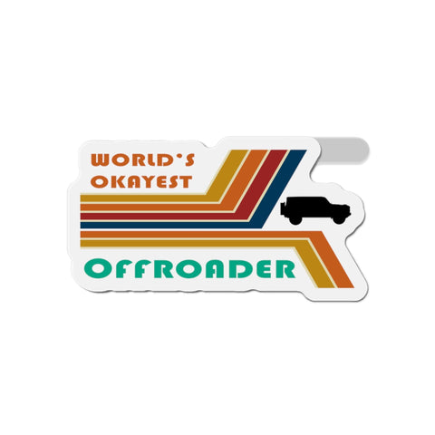 6th Gen "World's Okayest Offroader" Magnet - StickerFab