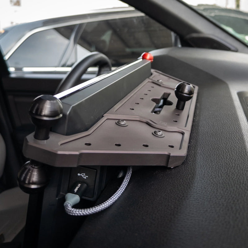 Billet Aluminum 14" Dashtop Multi Mount (DMM) - 2024+ Tacoma / 2025+ 4Runner