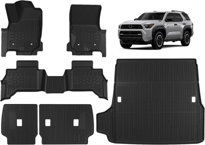 TripleAliners All Weather Floor and Cargo Mats - *2025+ 4Runner