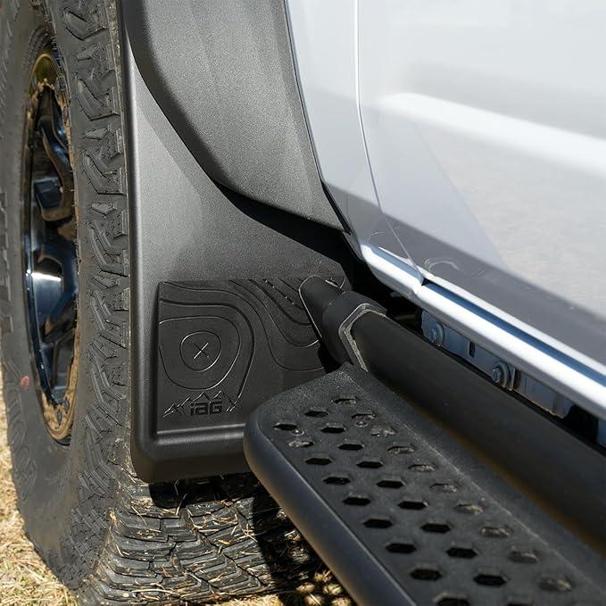Iag Raptor Sticker IAG Trail Shield Adjustable Mud Flaps fits 2021+ Bronco (non Raptor ...