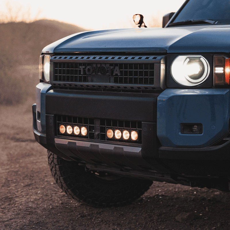 KC HiLiTES Dual FLEX ERA LED Light Bar Grille Mount or Bundle - 2024+ Land Cruiser