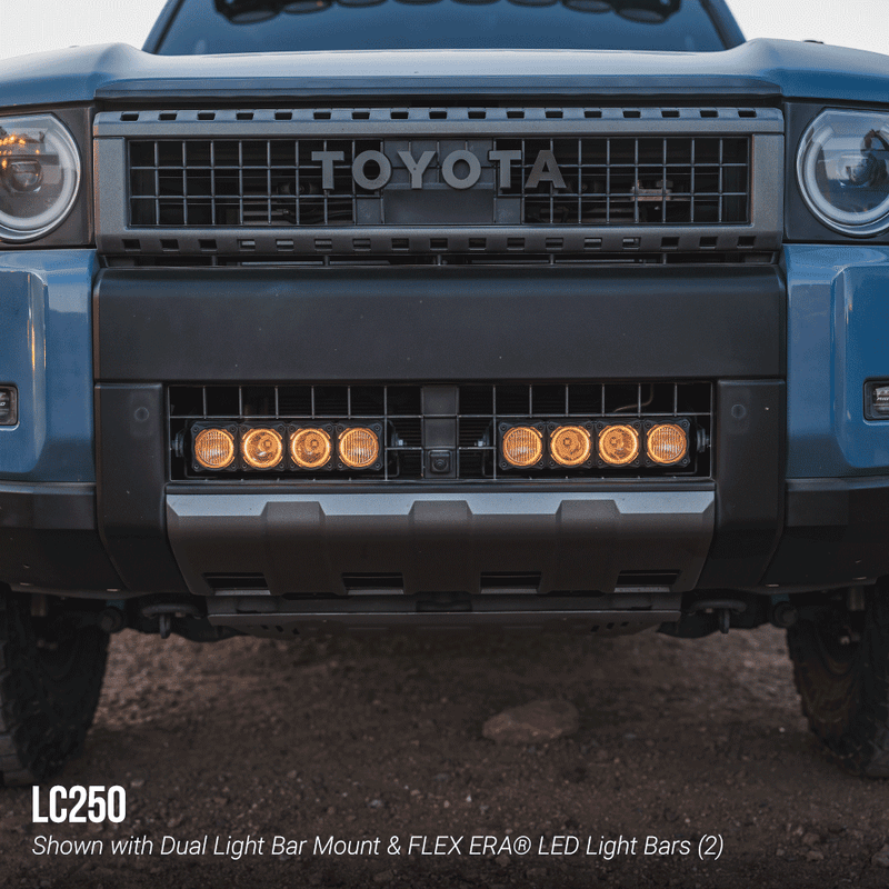 KC HiLiTES Dual FLEX ERA LED Light Bar Grille Mount or Bundle - 2024+ Land Cruiser