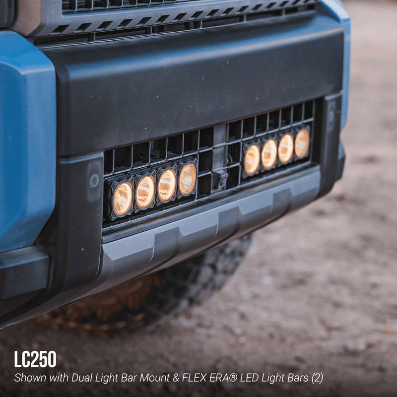KC HiLiTES Dual FLEX ERA LED Light Bar Grille Mount or Bundle - 2024+ Land Cruiser
