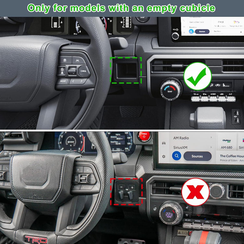 Mini Storage Bin - 2024+ Tacoma / 2025+ 4Runner